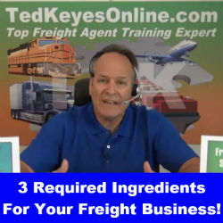 3 Required Ingredients For Your Freight Business!