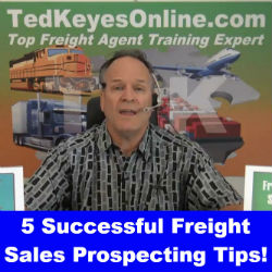 5 Successful Freight Sales Prospecting Tips!